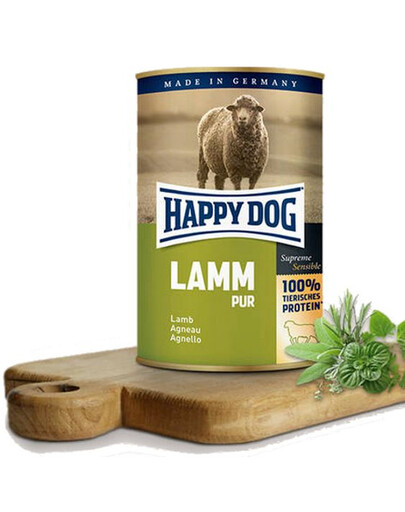Puszka dla psa - jagnięcina (lamm pur) 800g