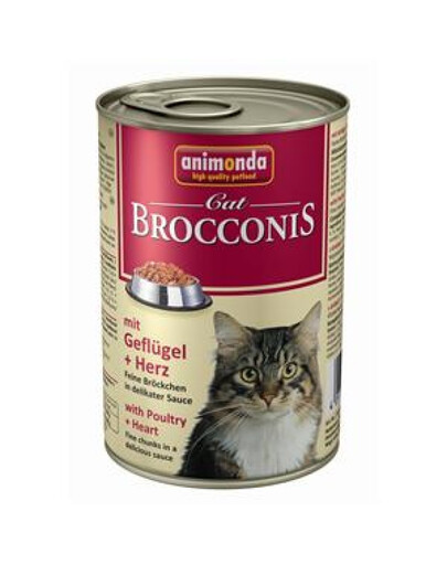 Brocconis drób i serca 0,4 kg