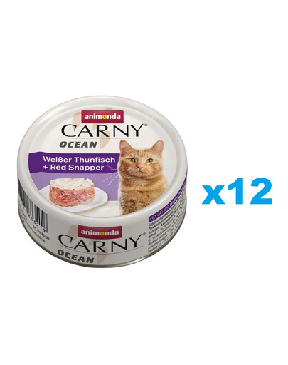 ANIMONDA Carny Ocean z tuńczykiem 12x80g