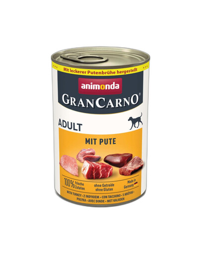 Grancarno wołowina i indyk 400 g
