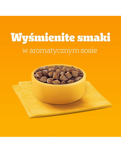 PEDIGREE Adult Vitality+ su daržovėmis 4x85 g drėgno visaverčio ėdalo suaugusiems šunims su jautiena ir kepenimis, morkomis ir žirneliais, vištiena ir bulvėmis, žuvimi ir morkomis, paukštiena, morkomis ir žirneliais padaže