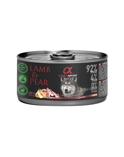 Lamb with pear Jagnięcina z gruszką 150 g x 12 szt.