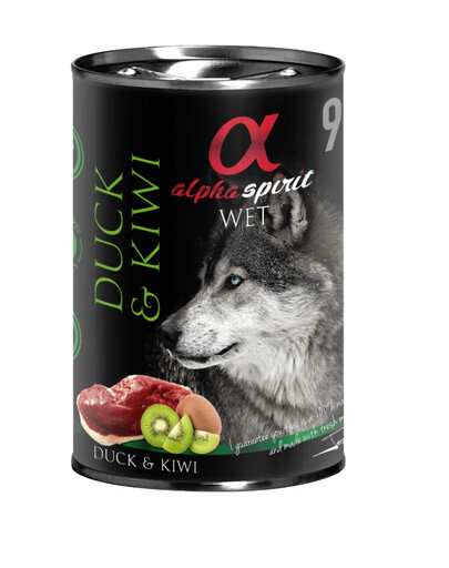 Duck with kiwi Kaczka z kiwi 400 g x 6 szt.