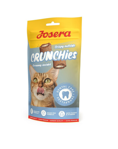 JOSERA Crunchies Dental 60 g Traškūs kačių skanėstai dantims