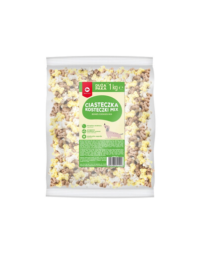 MACED Vaniliniai kubeliai mišinys 1 kg Sausainiai šunims