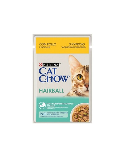 Hairball Kurczak i zielona fasolka 85 g