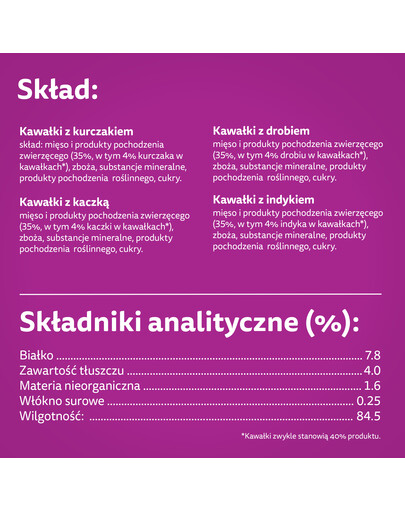 WHISKAS Junior saszetka 85g mokra karma dla kociąt z kurczakiem w galaretce