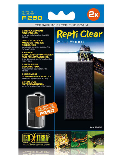 Pianka gładka do filtra wewnętrznego Repti Clear F250