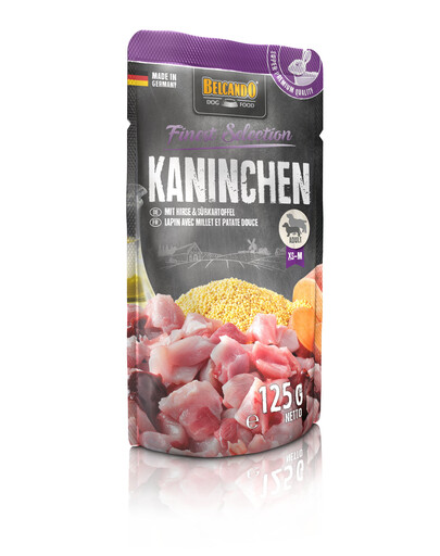 Finest Selection Królik, proso i ziemniaki 12 x 125 g