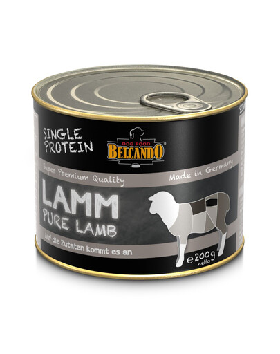 Single Protein Jagnięcina 6 x 200 g monoproteinowa karma dla psa