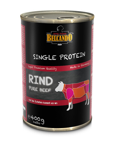 Single Protein Wołowina 6 x 400 g monoproteinowa karma dla psa