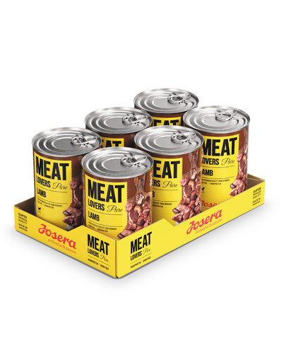 JOSERA Meatlovers Pure Jagnięcina 6x800 g