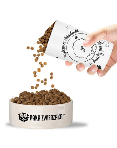 PAKA ZWIERZAKA Sauso maisto matavimo taurė