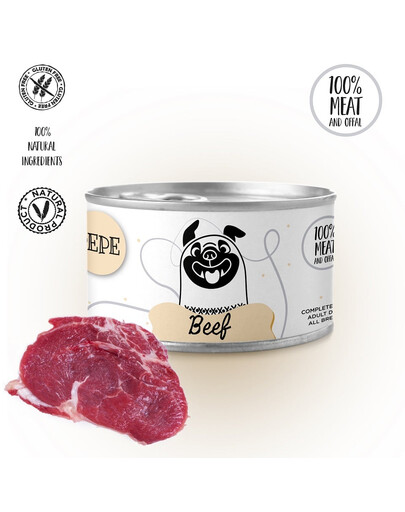 PEPE Beef karma 100% wołowina 410 g