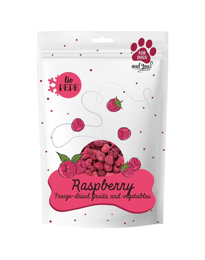 PAKA ZWIERZAKA PEPE Freeze-dried liofilizuoti aviečių vaisiai šuniui 15 g