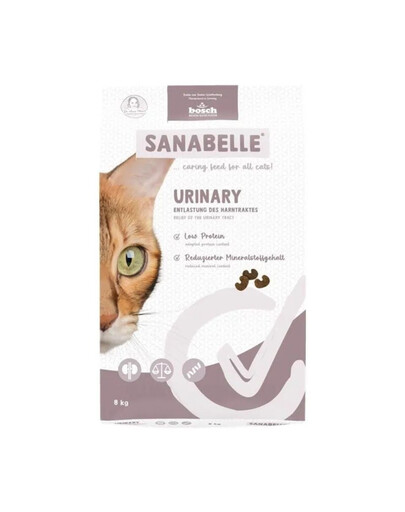 SANABELLE Urinary 8 kg katėms su jautria šlapimo sistema