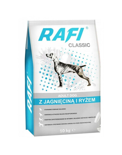 RAFI Classic su aviena ir ryžiais šunims 10 kg