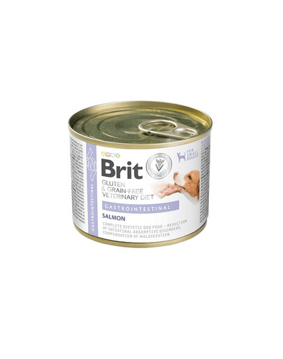 BRIT Veterinary Diet Grain Free Gastrointestinal 200 g lašiša su žirniais šunims su jautria virškinimo sistema