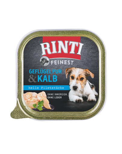 RINTI Feinest Poultry Pure&Veal patiekalų rinkinys iš paukštienos ir veršienos (11 x 150 g)