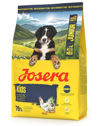 JOSERA Junior Kids 3kg jauniesiems vidutinio ir didelio dydžio šunims