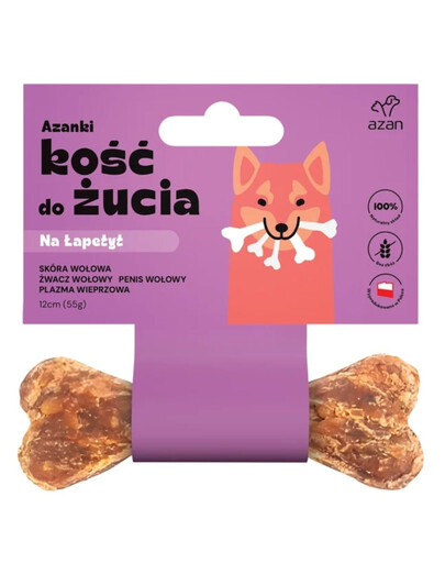 AZANKI Kramtomasis kaulas blogiems valgytojams 12cm
