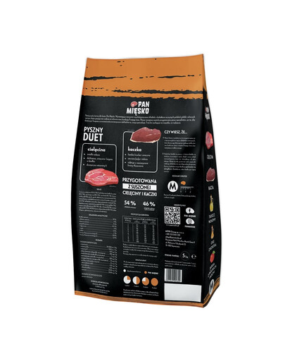 PAN MIŠKO Veršiena su antis katėms sausas M 5 kg