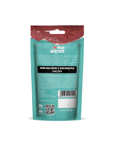 PAN MIĘSKO Mini lazdeles Antiena su katžole skanėstas katei 50 g