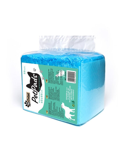 MR. PRETZEL Higieniniai paklotai šunims 40x60cm 50vnt labai sugeriantys