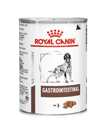 ROYAL CANIN Dog gastro intestinal 24x400 g drėgnas maistas šunims, turintiems virškinimo trakto sutrikimų