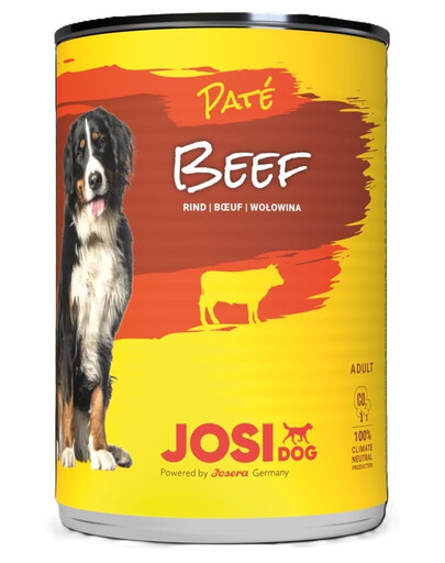 JOSERA JosiDog Pate Beef 800g jautienos paštetas šunims