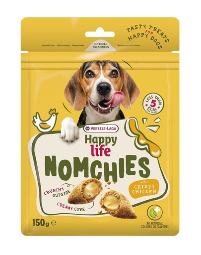 VERSELE-LAGA Happy Life Snack Nomchies Chicken 150g skanėstas, palaikantis imunitetą
