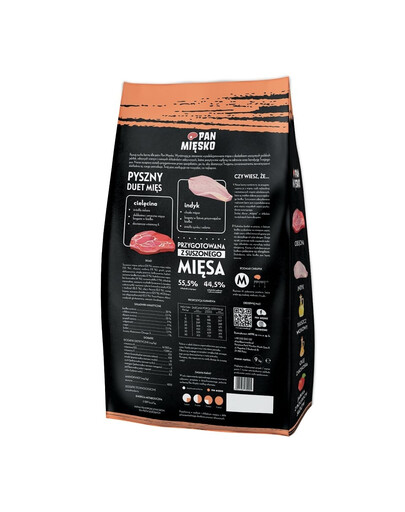 PAN MIĘSKO Veršiena su kalakutiena XL 3 kg