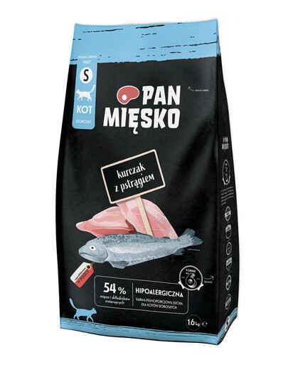 PAN MIŠKAS Vištiena su upėtakiu katėms traškučiai S 1,6 kg