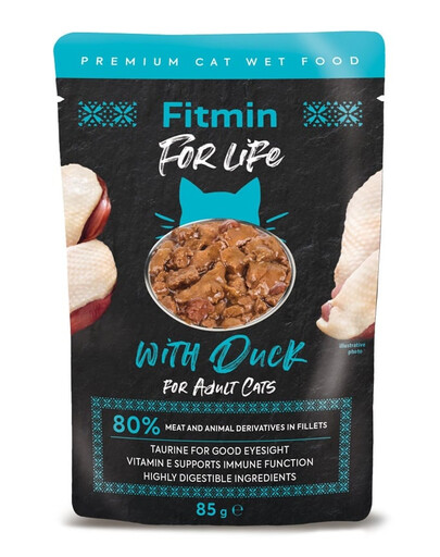FITMIN For life Adult Duck 28 x 85g