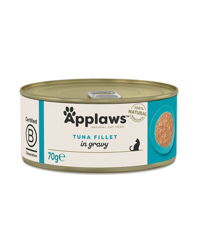 APPLAWS Cat Adult Tuna in Gravy filet sušių tuno padaže 70 g