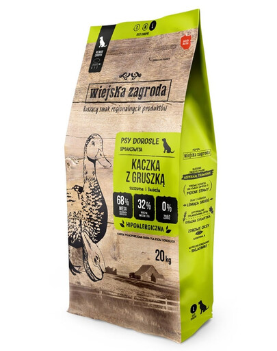 Kaczka z gruszką chrupki L 20kg