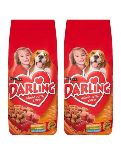 DARLING z drobiem i dodatkiem warzyw 30 kg (2 x 15 kg)