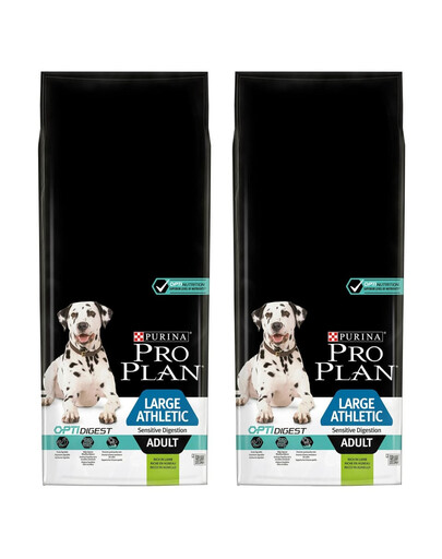 PURINA PRO PLAN Large athletic adult sensitive digestion OptiDigest jagnięcina 28 kg (2 x 14 kg)
