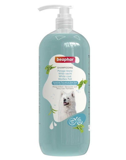 Shampoo White Coat 1 l szampon do białej i jasnej sierści dla psów