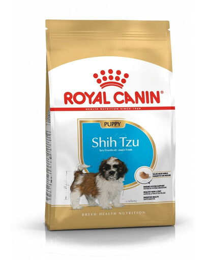 ROYAL CANIN Shih Tzu Puppy Junior sausas maistas šuniukams iki 10 mėnesių amžiaus, ših tzu veislės, 4 x 1,5 kg