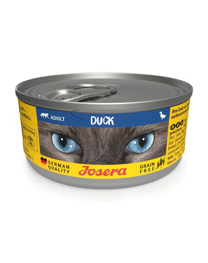 JOSERA Adult Duck 85g drėgna maistas katėms su antis