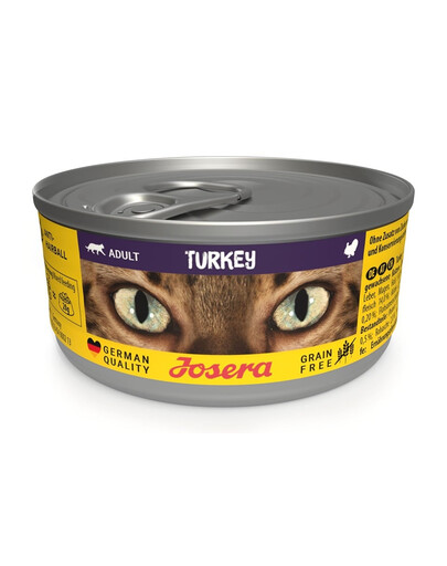 JOSERA Adult Turkey 85g drėgna maistas katėms su kalakutiena