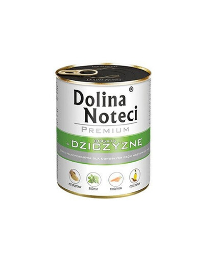 DOLINA NOTECI Mix Aukščiausios kokybės skoniai, turtingi jautienos ir elnienos 24x800g