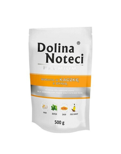 DOLINA NOTECI Premium Mix Skoniai Turtingi ančių su moliūgais ir žąsų su bulvėmis 20x500 g