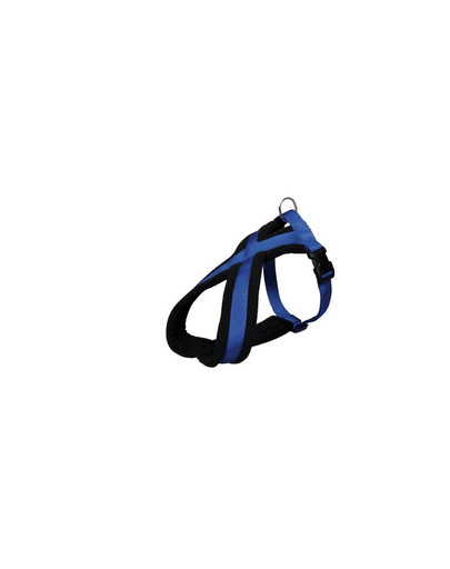 Trixie petnešos Premium 60 - 90 cm / 25 mm mėlynos