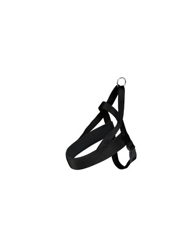 Trixie petnešos Premium Comfort ( s-m ) 30 – 50 cm / 25 mm juodos