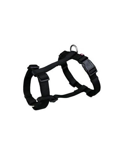 Trixie Premium petnešos 40-65 cm / 15 mm juodos