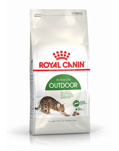 ROYAL CANIN Outdoor 6x400 g sausas maistas suaugusiems katėms, išeinančioms į lauką