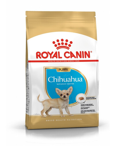 ROYAL CANIN Chihuahua Puppy junior 6x500 g sausas maistas šuniukams iki 10 mėnesių, čihuahua veislės