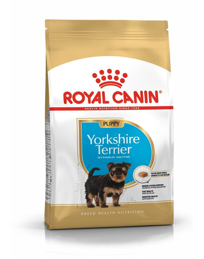 ROYAL CANIN Yorkshire Terrier Puppy Junior Sausas maistas šuniukams iki 10 mėnesių, veislė – jorkšyro terjeras, 6 x 0,5 kg